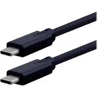 Secomp USB-kabel USB 3.2 Gen2x2 USB-C-kontakt, USB-C-kontakt 1.50 m Svart 4K UHD 11.02.9077