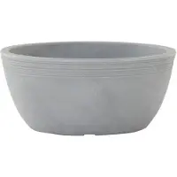 Siena Garden MALAGA 55-48-51-GA Planteringsskål Polyeten Grå