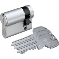Basi 5021-0010-0034 Profilhalvcylinder 10 / 40mm