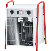Helios Ventilatoren 02523 Värmefläkt STH 15 T Vit