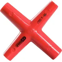 Ks Tools Fälgkors med skyddsisolering, 11x12x13x17mm 117.1706