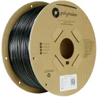 Polymaker PB01043 PB01043 3D-skrivare Filament PETG Värmebeständig, Hög draghållfasthet 1.75 mm 3000 g Svart PolyLite 1 st
