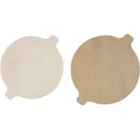 Xavax Schutzeinlage für Heißluftfritteusen, Antihaft-Matten, zuschneidbar Varmluftsfritös 2 st Non-stick-beläggning Beige