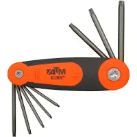 ATM T9-t40 Torx-hylsnyckelsats 8 Bitar