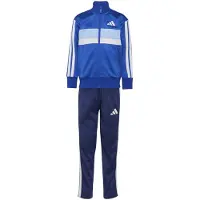 Adidas Träningsdräkt 'Seasonal Essentials Tiberio' blå / ljusblå / mörkblå / vit