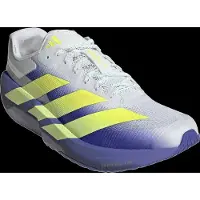 Adidas Adizero Dropset Pro White Blue AW26 Shoes, Size UK 8