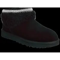 Ugg Women's Classic Ultra Mini Maxi Curly Black