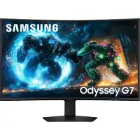 Samsung Odyssey G7 S37FG756EU - G75F Series - LED-skärm - spel - böjd - 37" - 3840 x 2160 4K UHD (2160p) @ 165 Hz - VA - 350 cd/m² - 3000:1 - Displ...