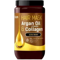 Super Merchant Bio Naturell Hårinpackning med Arganolja från Marocko och Kollagen 946 ml