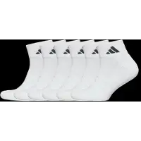 Adidas Cushioned Essentials Ankelstrumpor 6-pack, storlek 46-48