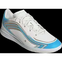 Adidas F50 Messi Club IN El Ultimo Tango - Vit/Halvblå Burst/Icey Blue Barn - Inomhus (IC), storlek 30½