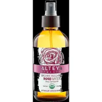 Alteya Organics Rosenvatten USDA Certifierad Ekologisk Ansikts Toner, 240mL Ren Bulgarsk Rosa Damascena Blomvatten