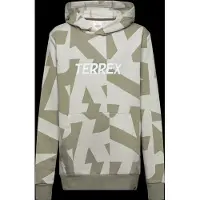 Adidas Hoodie - Terrex - Halgrn/Tengrn - - 8 år (128) - Hoodie