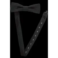 BOSS Italian-made bow tie in silk jacquard