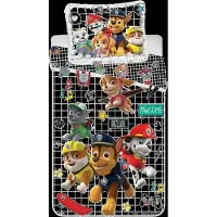 Paw Patrol Sänglinne - Juniorstorlek 100x140 cm