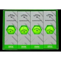 Callaway Supersoft 2025 Matte Green Basic Golfbollar