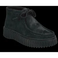 Clarks Stövlett med snörning 'Torhill Moss' svart