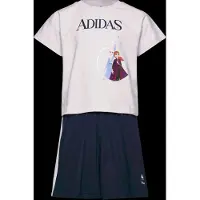 Adidas Träningsset 'DISNEY FROZEN T-SHIRT' marinblå / ljusblå / syrén / vit