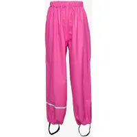 CeLaVi Regnbyxor m. Hängslen - PU - Rosa - - 70 - Regnbyxor