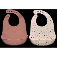 CeLaVi Haklappar - 2-pack - Perfekt Pale - - One Size - Haklapp