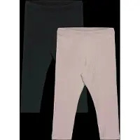 Lindex Leggings beige / svart