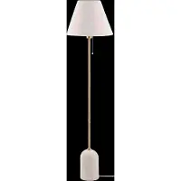 Globen Lighting Golvlampa Gino, Creme / bärnsten, Vardagsrum / matsal, Textil / tyger / siden, Design, Golvlampa