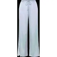 Gina Tricot - Satin loungewear trousers - loungewear - Blå - S - Dam