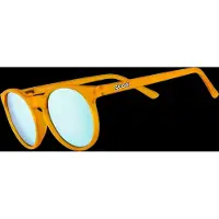 Goodr Sunglasses Freshly Baked Man Buns Dark Yellow