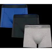 Jack & Jones Boxershorts JACCOOPER SOLID TRUNKS X3 man - Flerfärgad - EU L