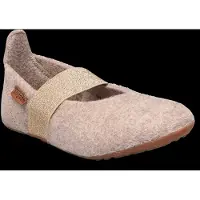Bisgaard Ballerina Inneskor - Ull - Balett - Nougat - - 34 - Innerskor