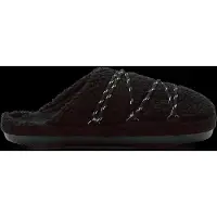 Moon Boot Teddy Slipper Black