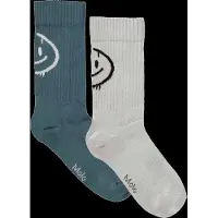Molo Strumpor - 2-pack - Norman - Blue Månen - - 31/34 - Strumpor