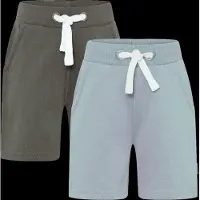 Minymo Shorts - 2-pack - Blå/Grön - - 6 år (116) - Shorts