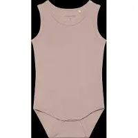 Minymo Body u/ä - Viskos - Enkelt Taupe - - 1 år (80) - Body U/Ä