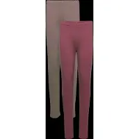 Minymo Leggings - 2-pack - Apple Smör - - 12 år (152) - Leggings