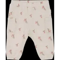 Minymo Byxor - White Swan - - 1 år (80) - Byxor - Bomull