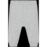 Minymo Byxor - Viskos - Grey Melange - - 1 år (80) - Byxor - Bomull