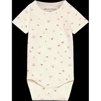 Minymo Body k/ä - Viskos - Strawberry Ice m. Jordgubbar - - 74 - Body K/Ä