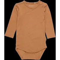 Minymo Body l/ä - Bambu - Jordekorre - - 50 - Body L/Ä