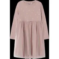 Name it Klänning 'NMFNadja' guld / mauve