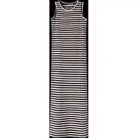 Name it Klänning - Rib - Noos - NkfSuraja - Bright White/V. Blac - - 14 år (164) - Klänning
