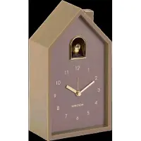Karlsson väckarklocka Modern Cuckoo Oro mocha brown KA6077BR