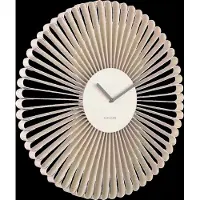Karlsson väggklocka Cascara off white KA6074WH