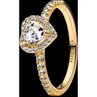 Pandora Timeless Heart gold-plated ring 168421C01-50