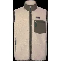 Patagonia M's Classic Retro-X Vest Dark Natural W/Basin Green