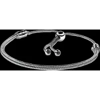 Pandora 599652C01-2 Moments Silver Sliding armband