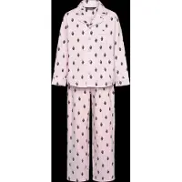 Polo Ralph Lauren Acc Polo Ralph Lauren Pyjamas - Vit/Rosarandig m. Gosedjur - - 8 år (128) - Pyjamas 2-delad