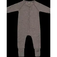 Smallstuff Pyjamas - Ullpyjamas - Nature - - 56 - Pyjamasdräkt