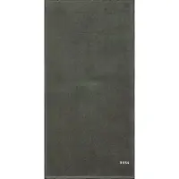 BOSS Cotton bath towel with contrast embroidered logo