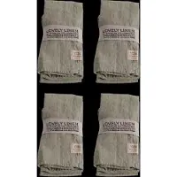 Fyrkövern Lovely Servetter 4-pack - Servetter & Tillbehör Linne Avocado